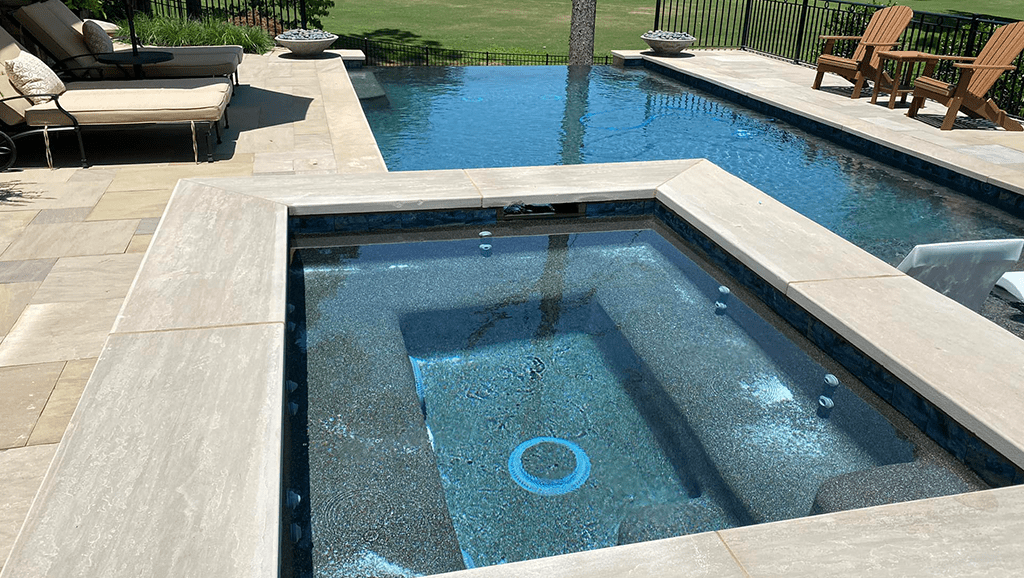 Custom infinity pool